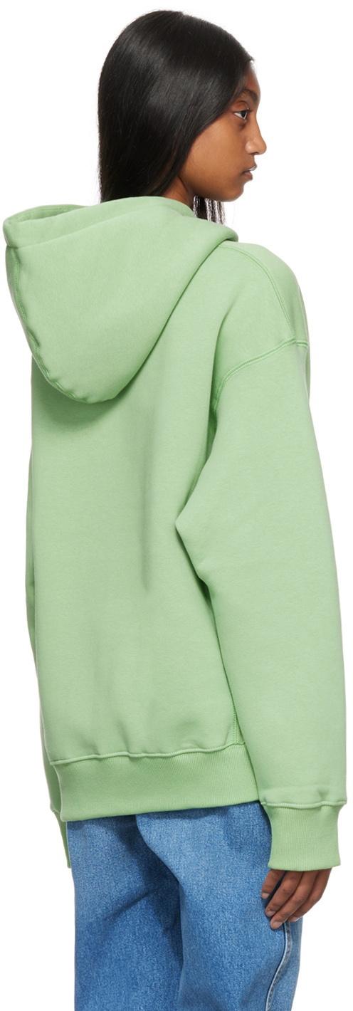 Ahluwalia Green Quadri Hoodie