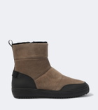 Bogner Shearling-lined suede ankle boots