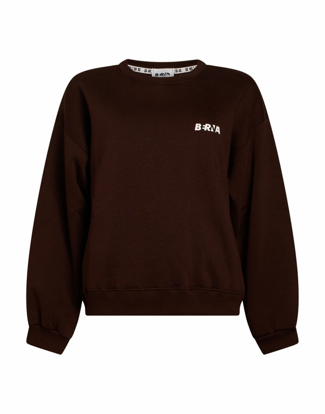 Photo: Berna Womens Sweatshirt Chocolate in Brown