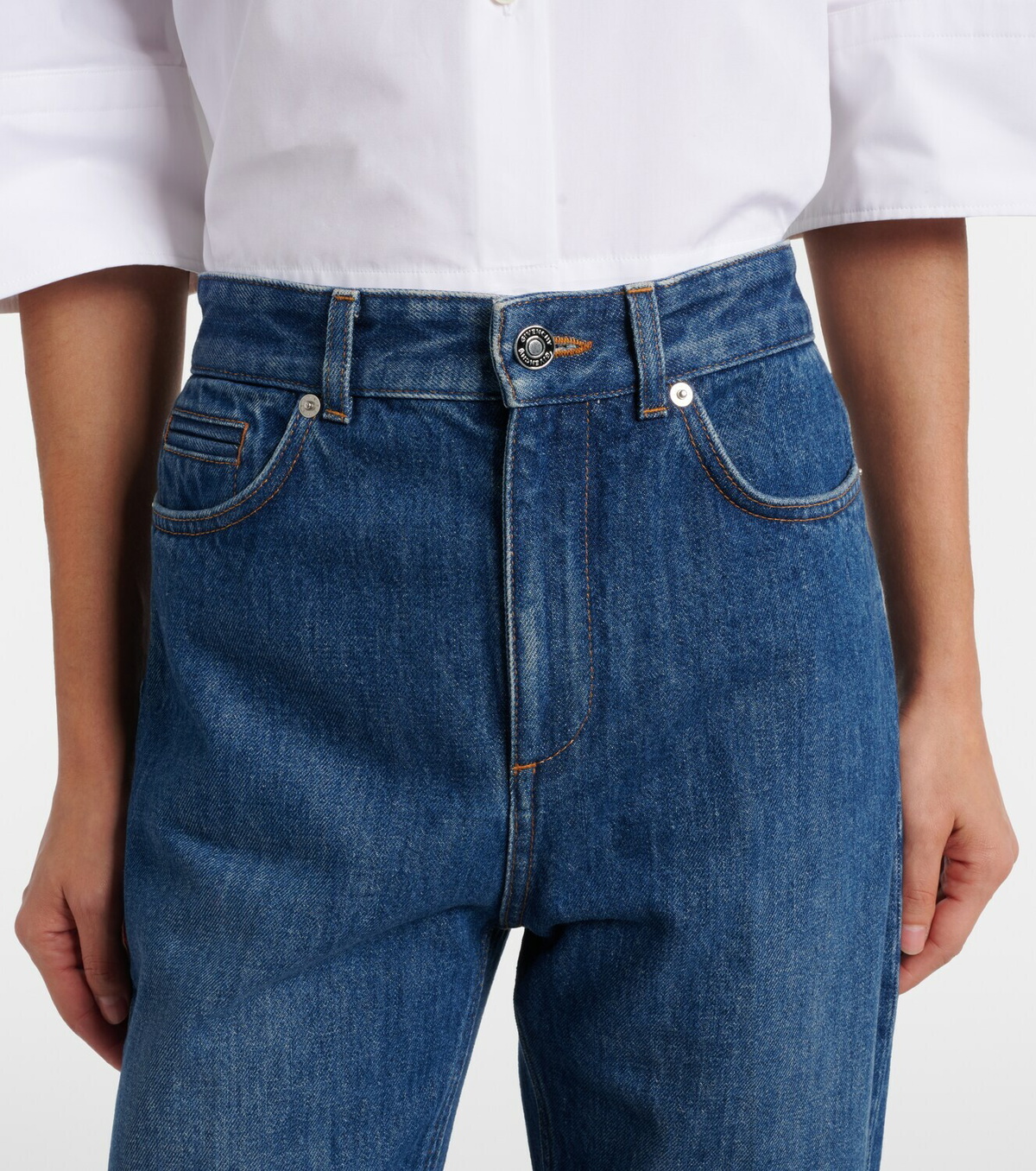 Givenchy Mid-rise straight jeans