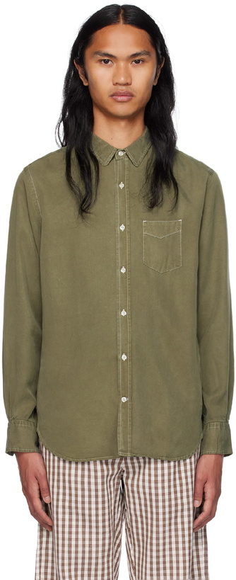 Photo: Officine Générale Green Lipp Shirt