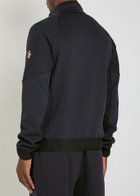 Moncler Grenoble Logo-appliquéd Stretch-jersey Sweatshirt Navy