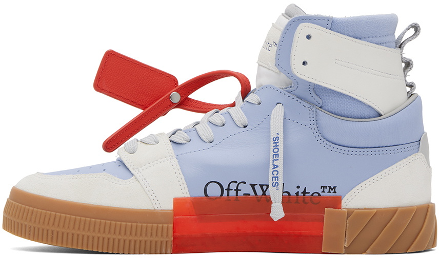 Off-White Blue & White Floating Arrow Sneakers