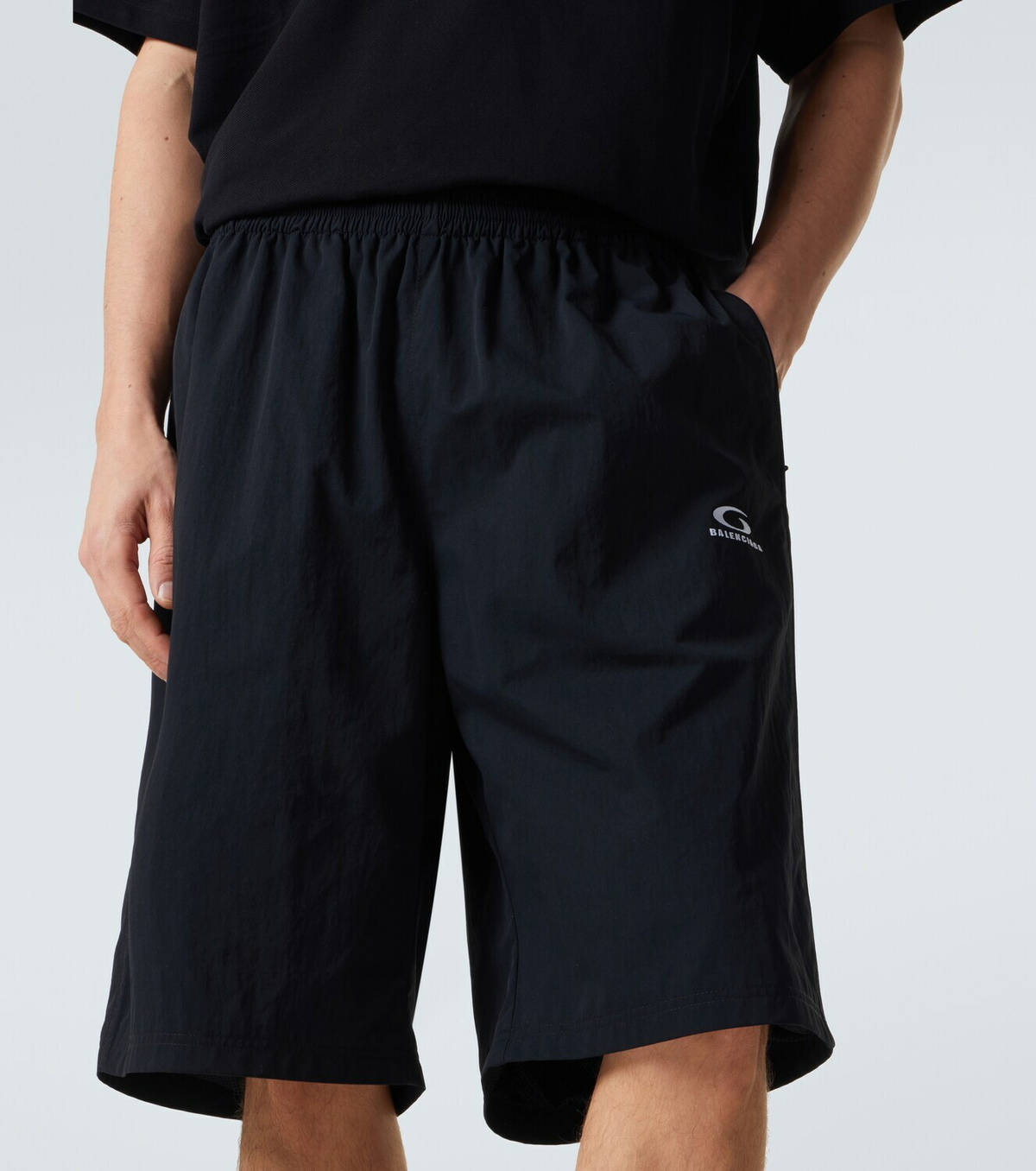 Balenciaga Jersey Bermuda shorts