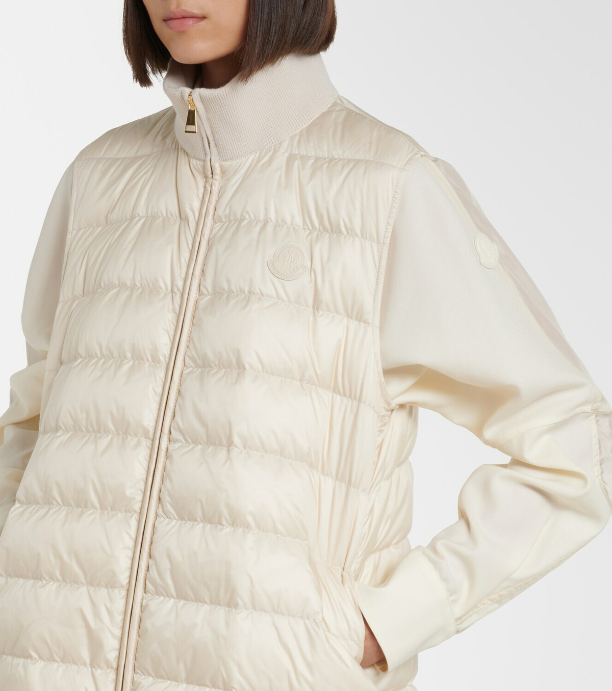 Moncler Hemiptere wool and cashmere jacket