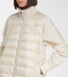 Moncler Hemiptere wool and cashmere jacket