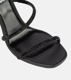 Rene Caovilla Cleo embellished leather sandals