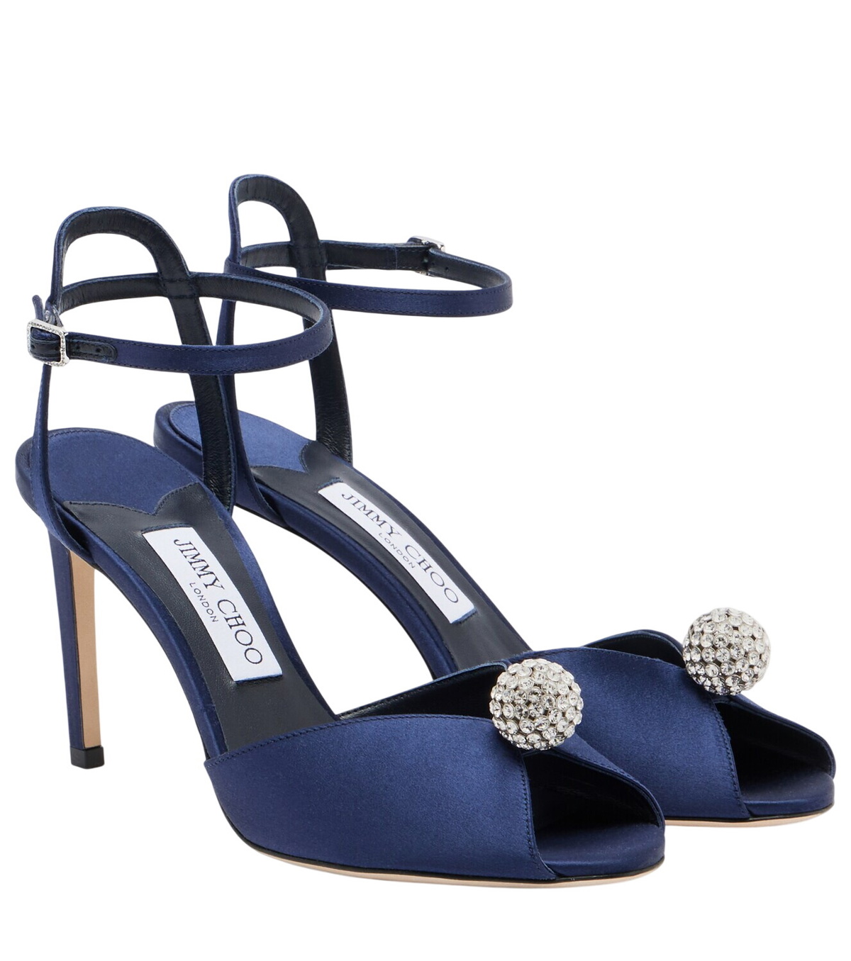 Jimmy Choo - Heloise 120 velvet platform sandals Jimmy Choo