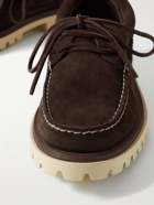Officine Creative - Heritage Suede Boat Shoes - Brown
