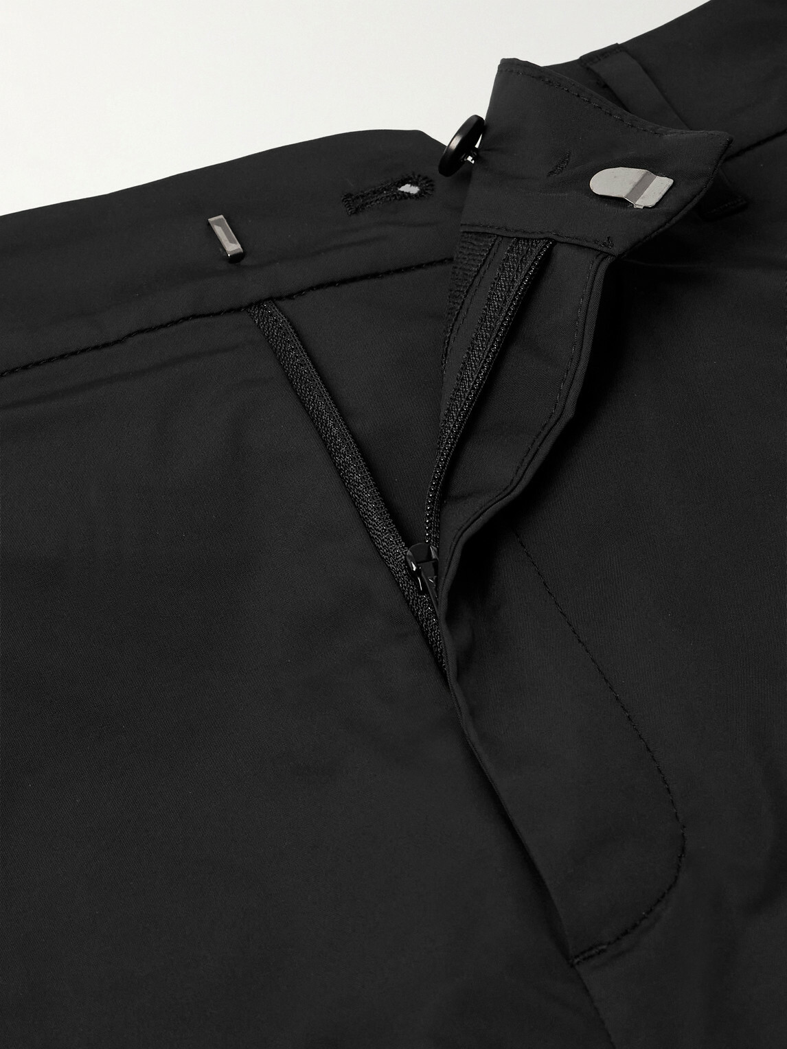 Amomento - Straight-Leg Taffeta Trousers - Black