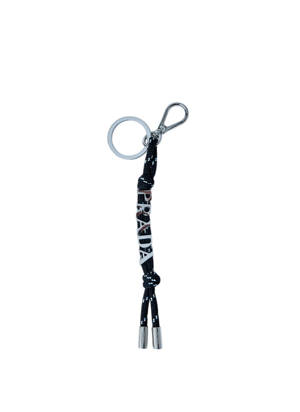 Photo: Prada Logo Embellished Keychain