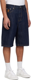 Billionaire Boys Club Blue Astro Denim Shorts