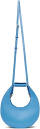 Staud Blue Mini Moon Bag