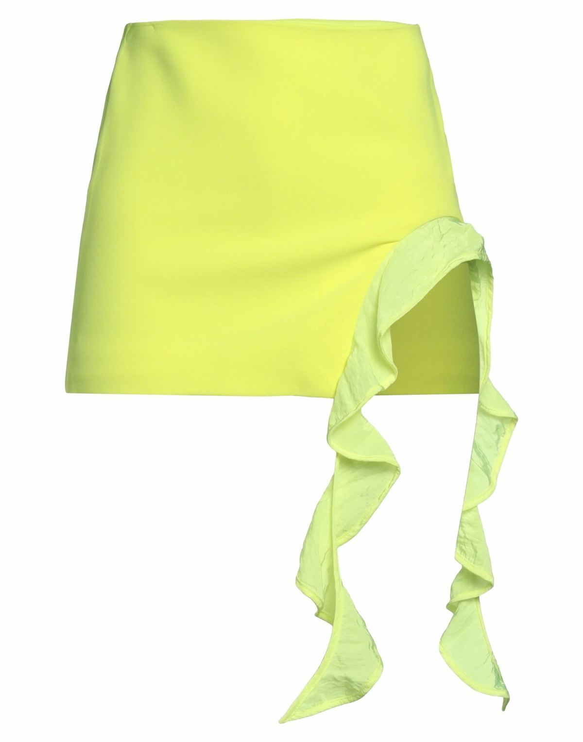 David Koma Womens Mini skirt in Yellow