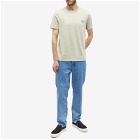 Fred Perry Men's Ringer T-Shirt in Light Oyster
