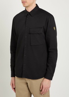 Belstaff Scale Cotton Shirt Black