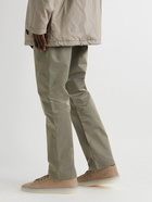 FEAR OF GOD ESSENTIALS - Straight-Leg Cotton-Blend Twill Trousers - Brown