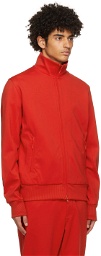 Y-3 Red Classic Logo Jacket