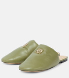 Loewe - Anagram leather slippers