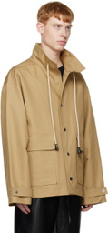 Nanushka Khaki Elias Jacket