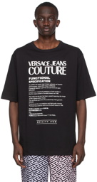 Versace Jeans Couture Black Logo T-Shirt
