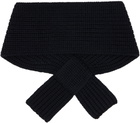 A.P.C. Navy Luna Scarf