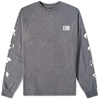 Over Over Men's Long Sleeve Run The World T-Shirt in Grey
