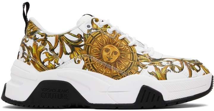 Photo: Versace Jeans Couture White Stargaze Sneakers