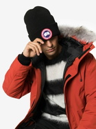 Canada Goose Logo Wool Beanie Hat