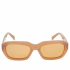 Retrosuperfuture Miles Sunglasses in Cola 