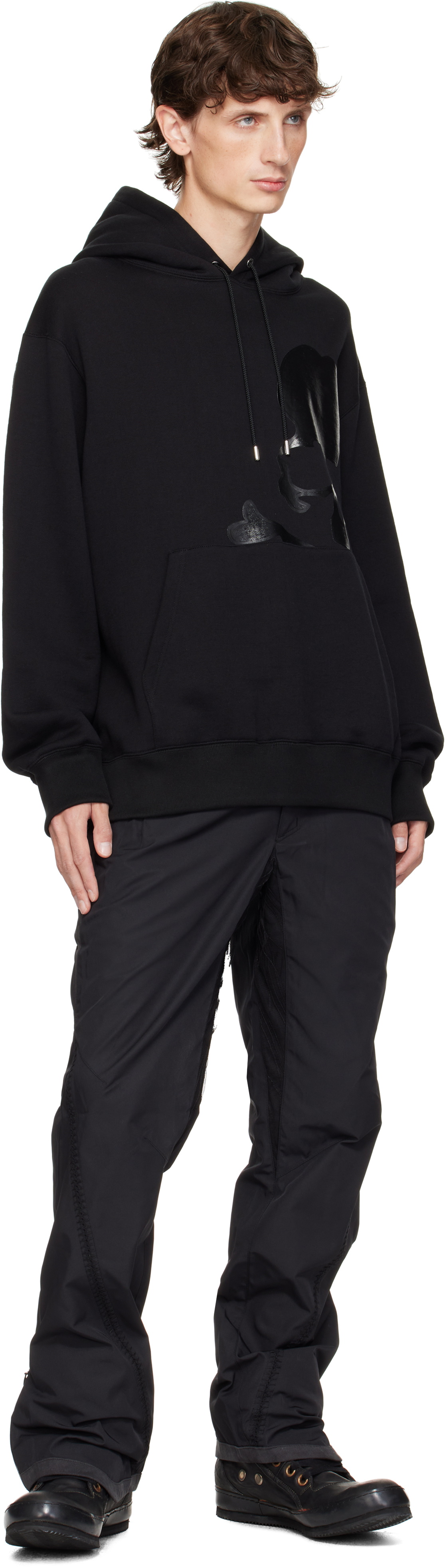 mastermind JAPAN Black Loopwheel Hoodie