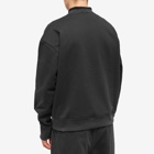 Jacquemus Men's Tab Crew Sweat in Black