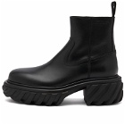 Off-White Men's Exploration Ankle Boot in Black