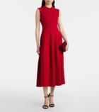 Ralph Lauren Collection Silk-blend midi dress