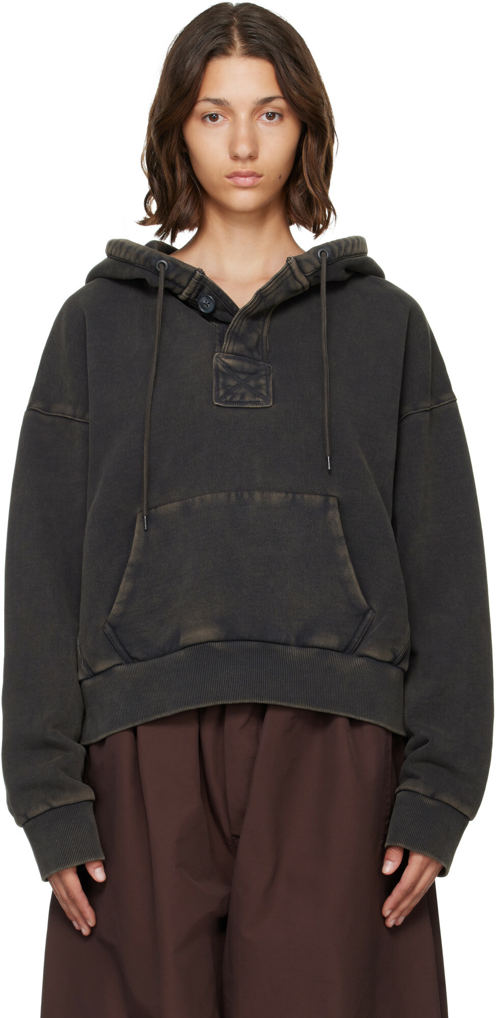 Entire Studios Black Surge Hoodie