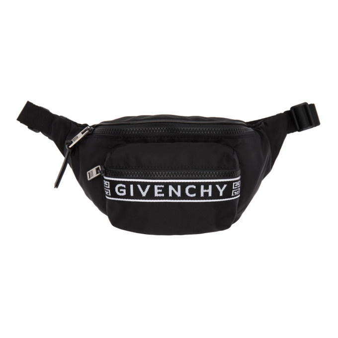 Photo: Givenchy Black Light-3 Logo Bum Bag