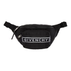 Givenchy Black Light-3 Logo Bum Bag