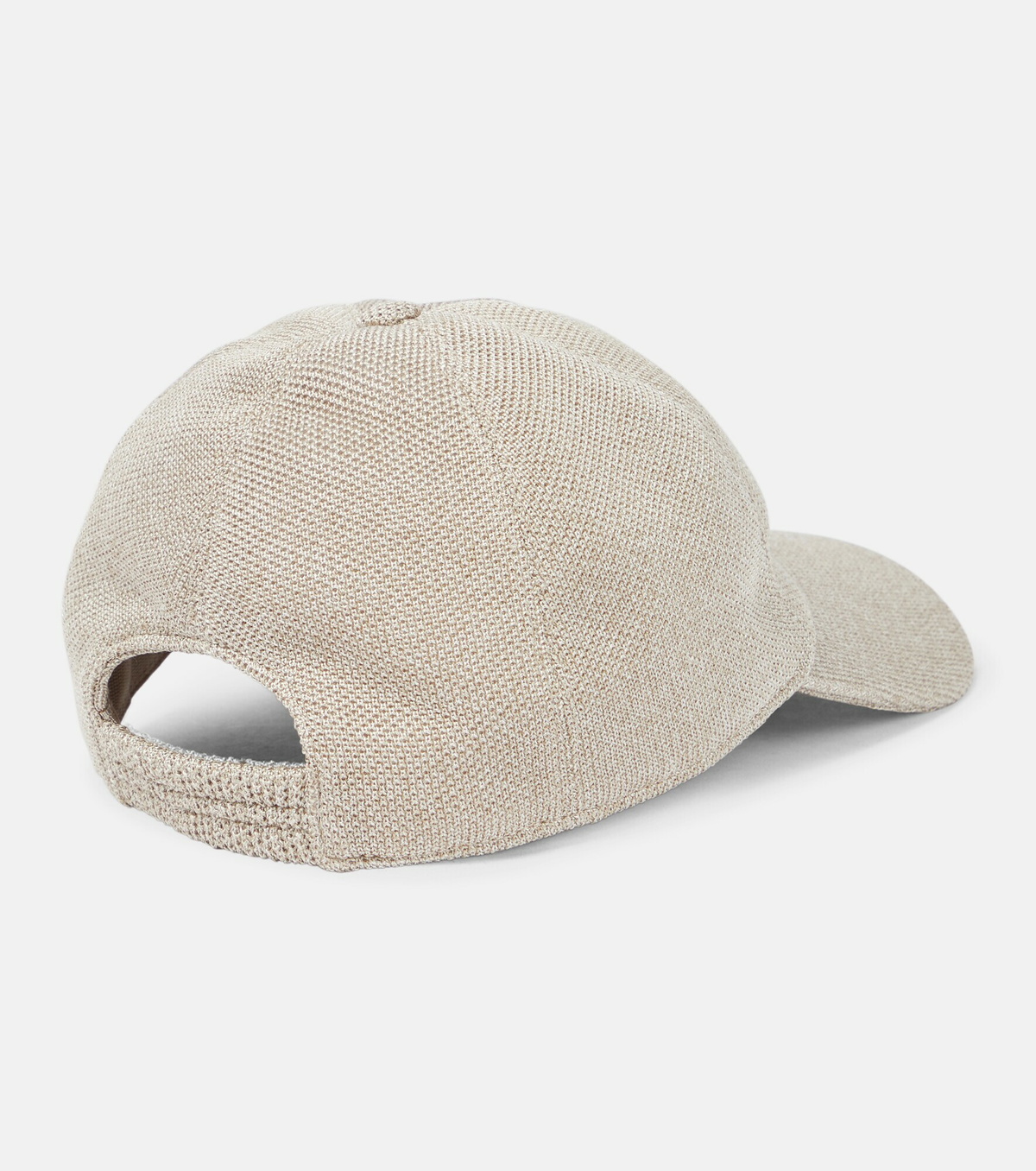 THE ROW Caspian silk-piqué baseball cap | NET-A-PORTER