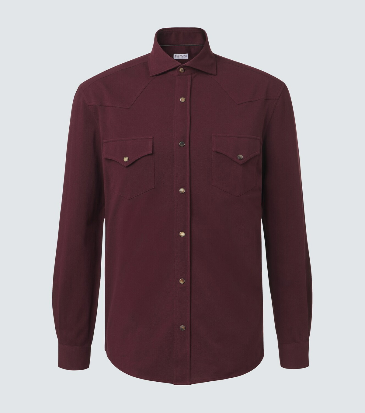 Brunello Cucinelli Cotton piqué shirt