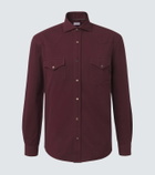 Brunello Cucinelli Cotton piqué shirt