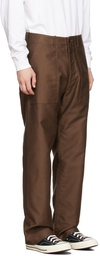 Nanamica Brown Dock Trousers