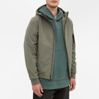 C.P. Company Men's Shell-R Arm Lens Jacket in Thyme