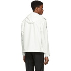 Moncler White Montreal Zip-Up Jacket