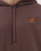 New Balance Essentials Uni Ssentials Po Hoodie Brown Hoodies