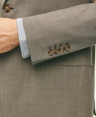 Brooks Brothers Men's Regent Fit Wool Micro Houndstooth 1818 Suit | Beige