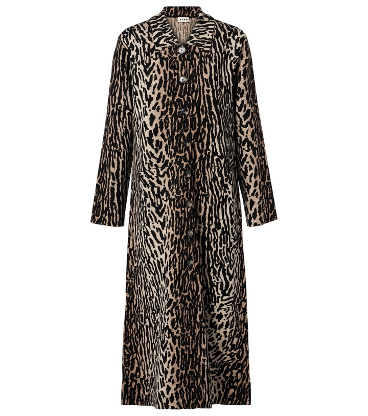 Photo: Rixo Jacoba jacquard coat
