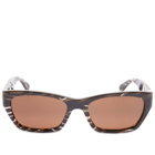 Bottega Veneta Eyewear Men's BV1143S Sunglasses in Brown