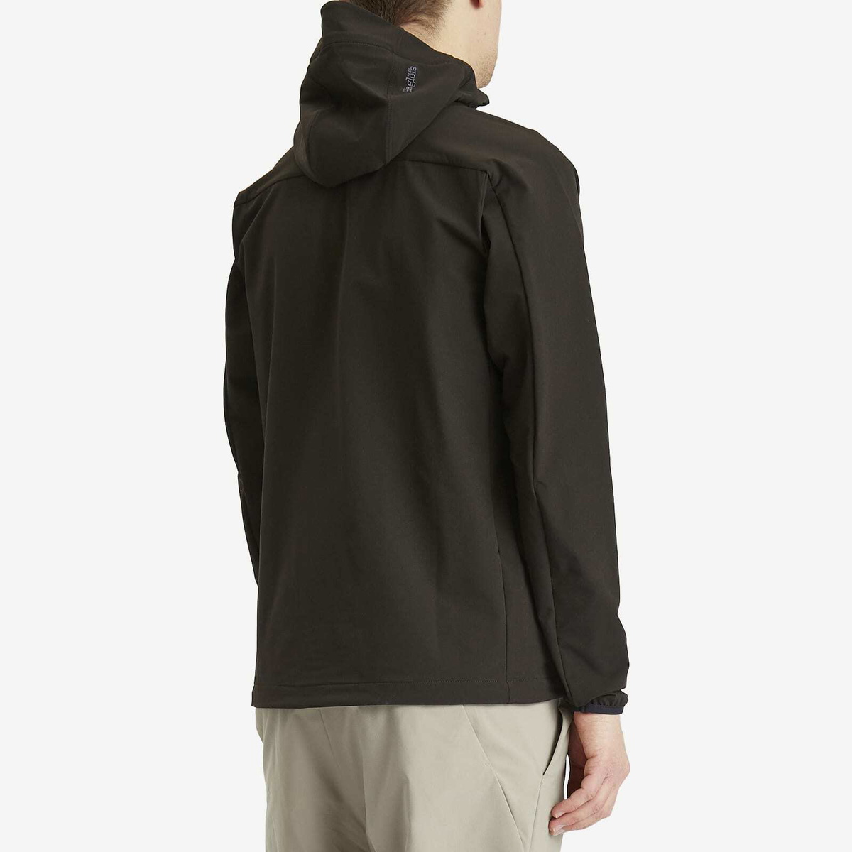Haglöfs Men's Rosson Softshell Hooded Jacket in True Black