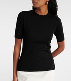 Max Mara Warren silk and cashmere top