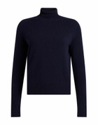 Victoria Beckham Womens Turtleneck Midnight in Blue